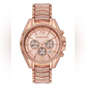 Michael Kors Women's Rose Gold Chronograph Watch